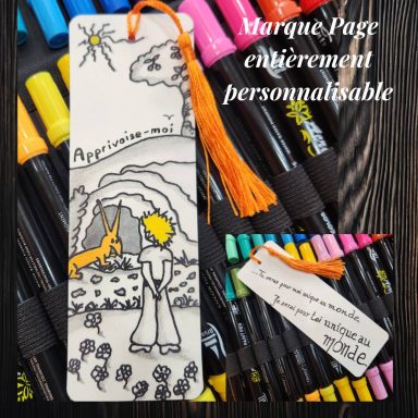 marque page personnalisable
